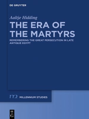 cover image of The Era of the Martyrs